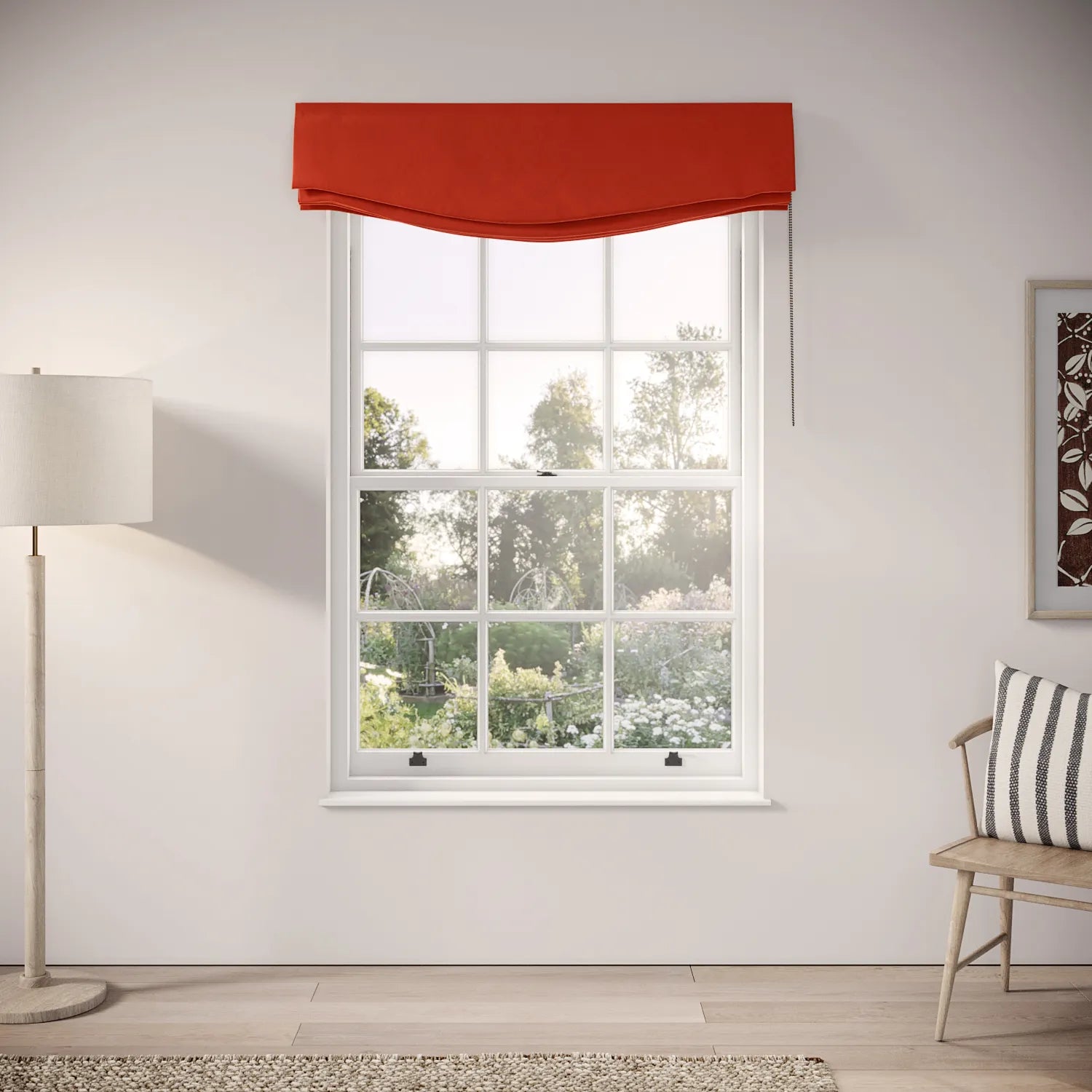 Lumley Blind - Soft Velvet - Logburner