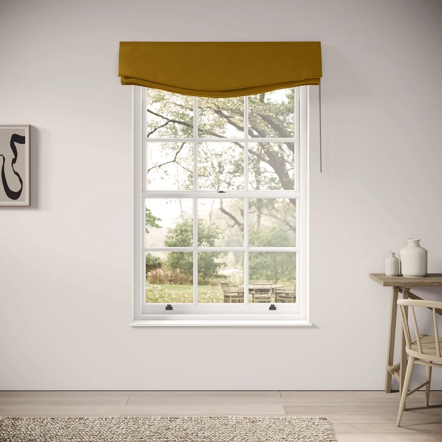 Lumley Blind - Soft Velvet - Lucky Strike