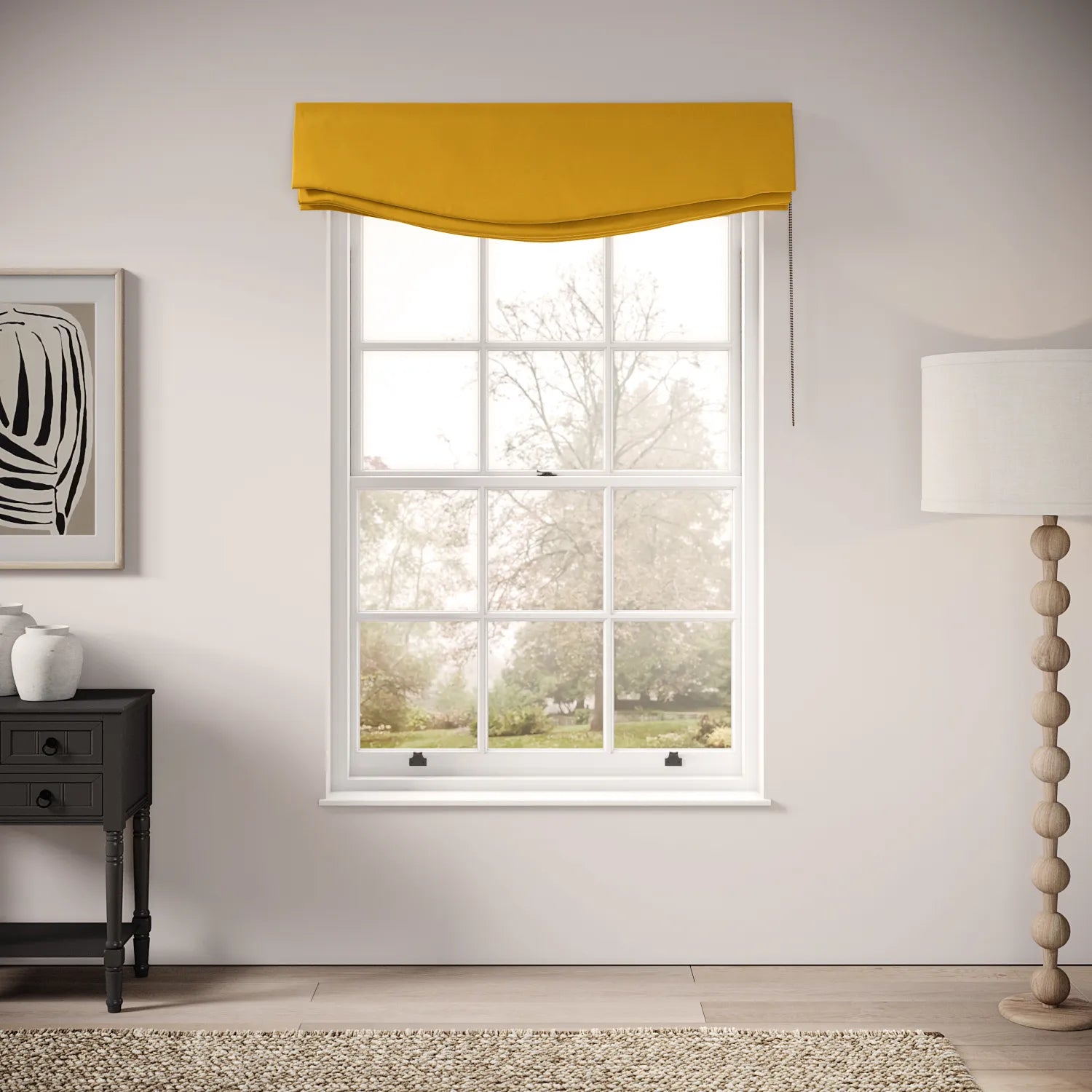 Lumley Blind - Soft Velvet - Mustardseed