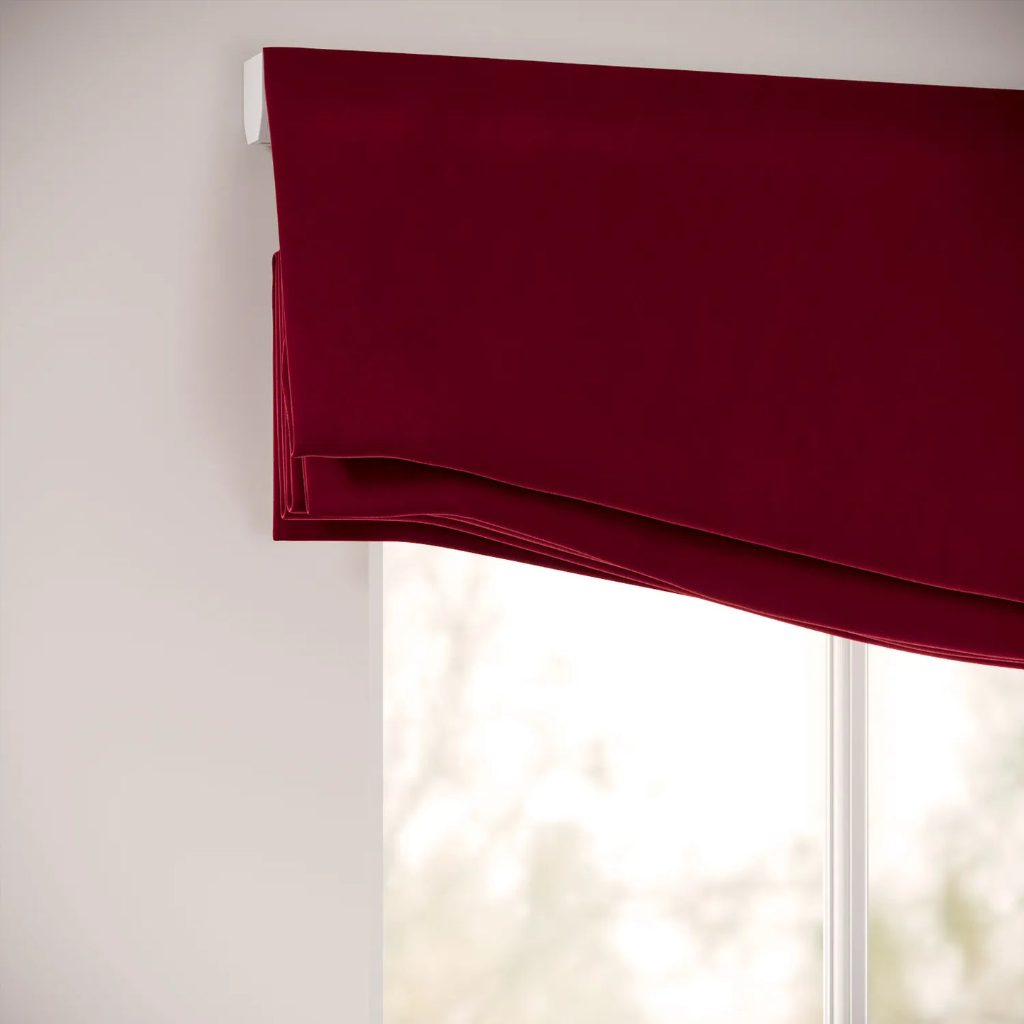 Lumley Blind - Soft Velvet - Ruby Tuesday