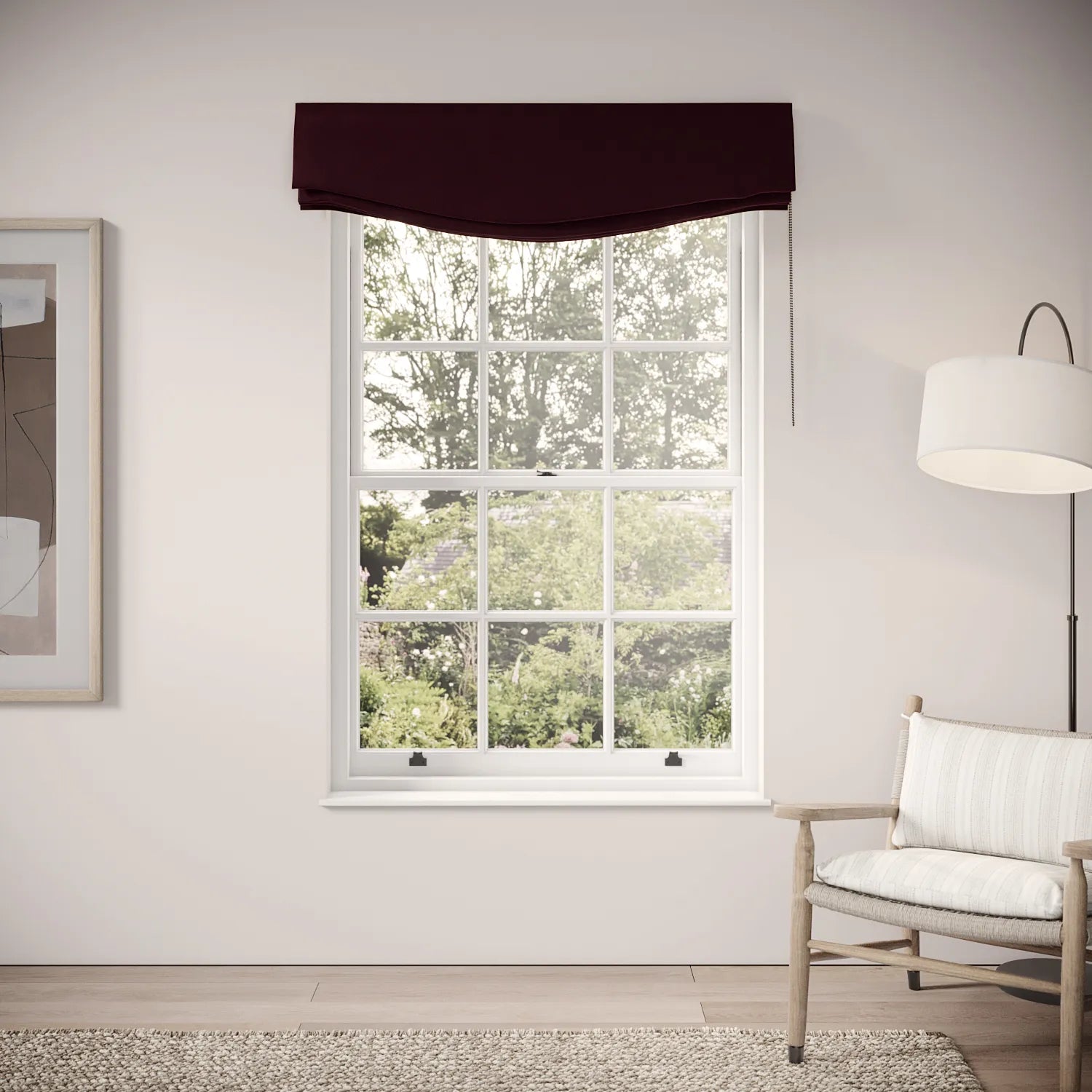 Lumley Blind - Soft Velvet - Tempranillo