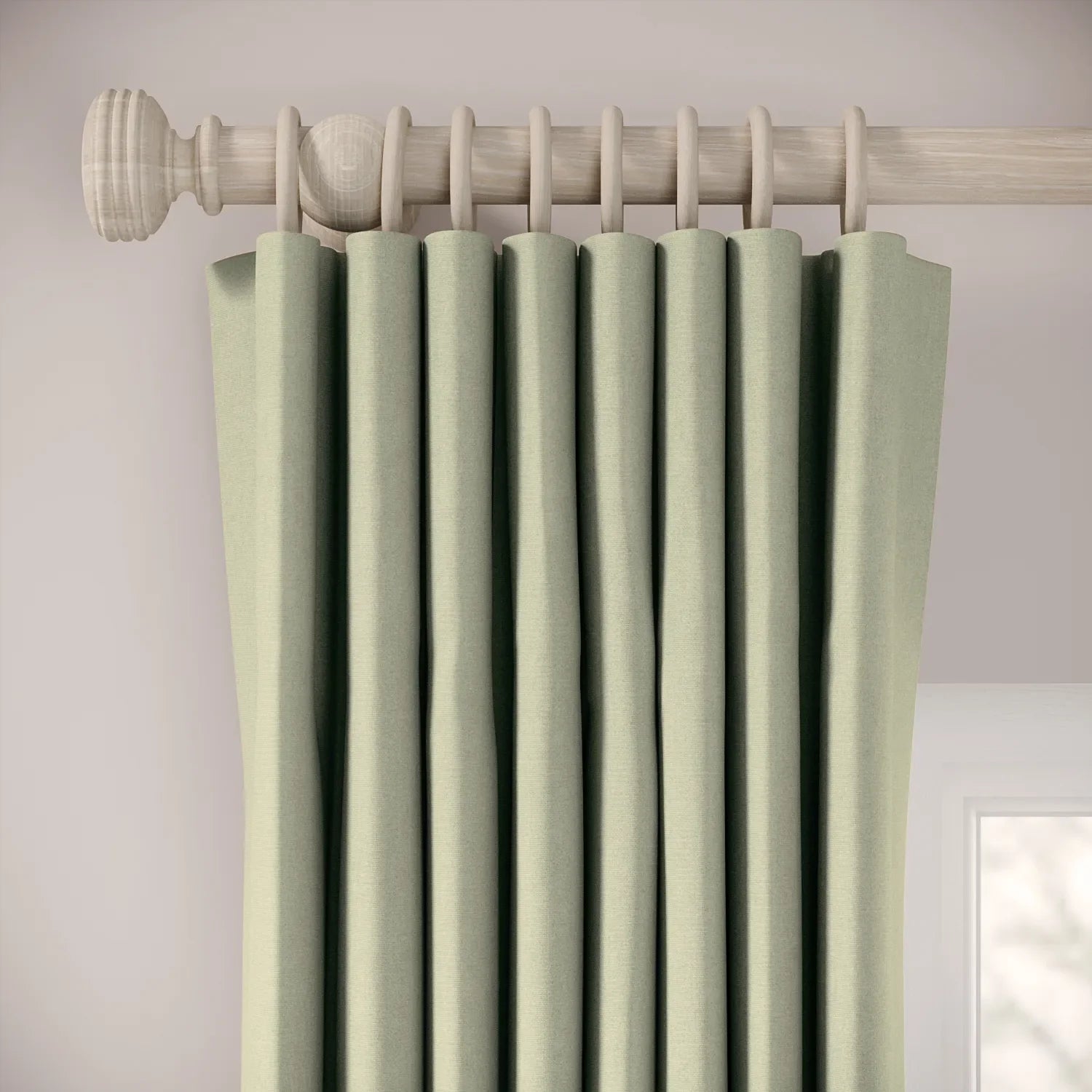 Matchbox Curtains - Brushed Cotton - Robin's Egg