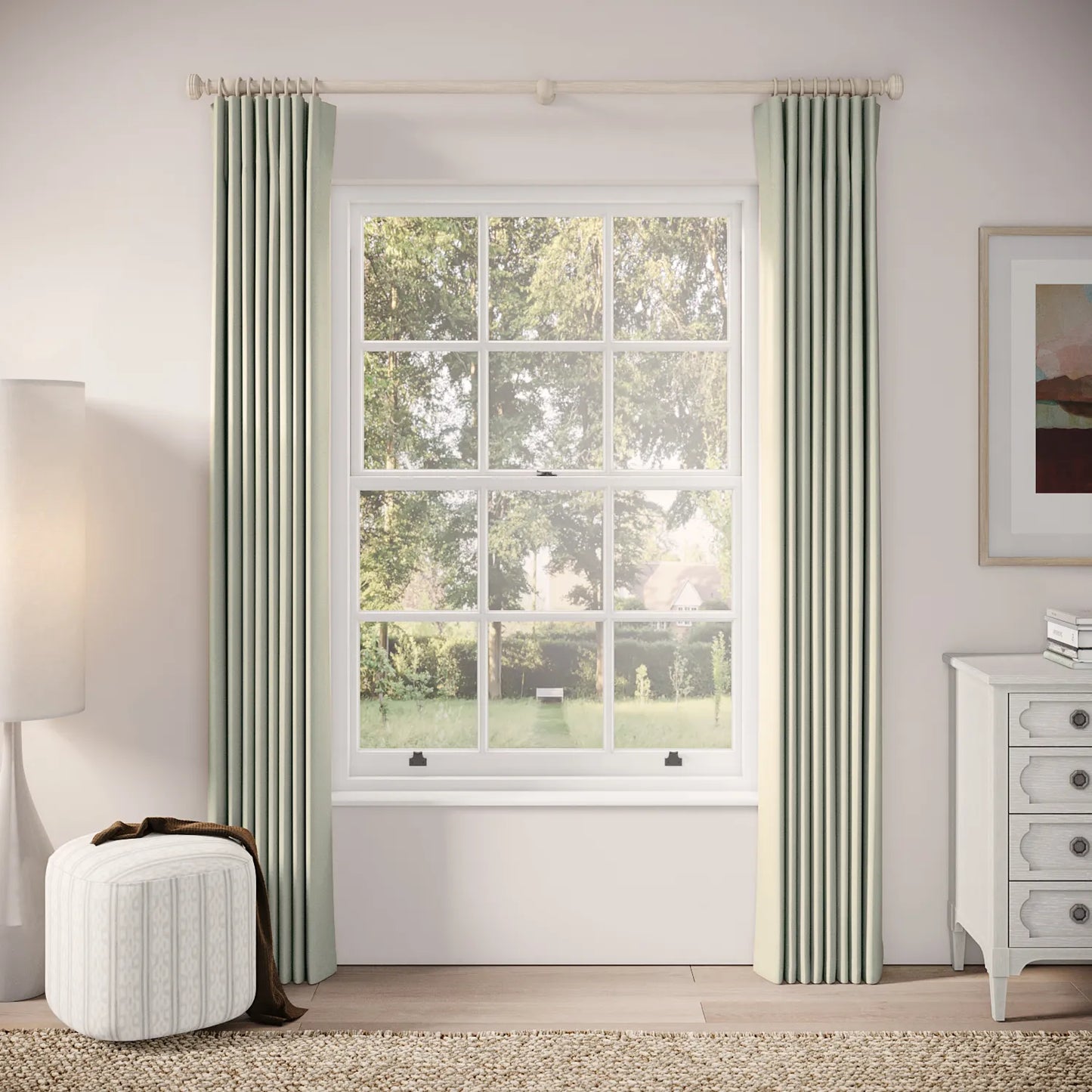 Matchbox Curtains - Brushed Cotton - Robin's Egg