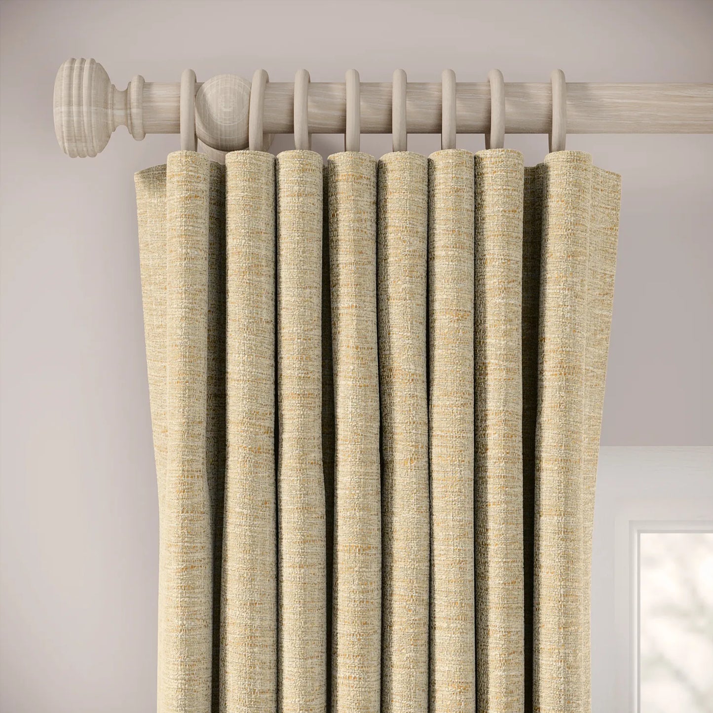 Matchbox Curtains - Eco Boucle - Demerara