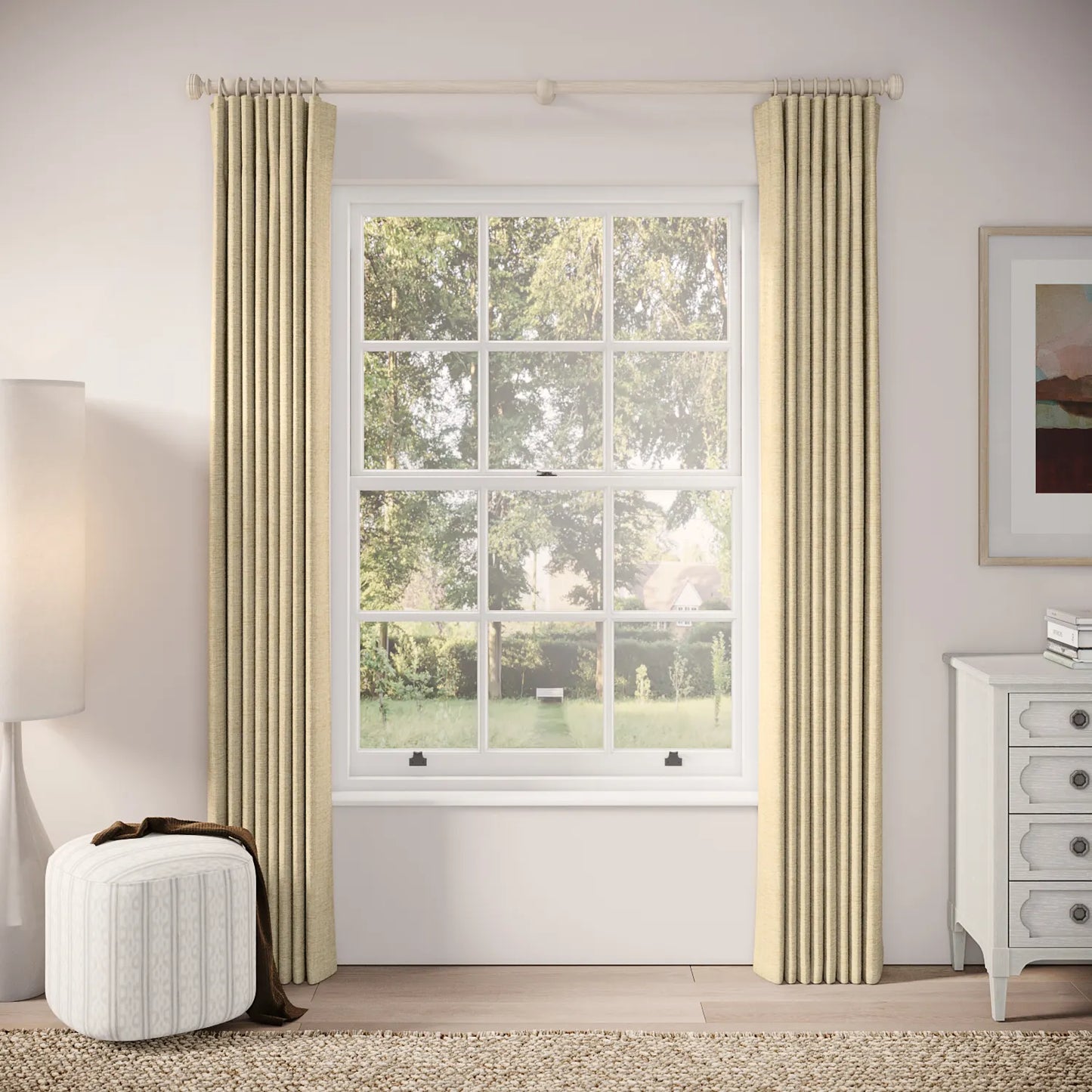 Matchbox Curtains - Eco Boucle - Demerara