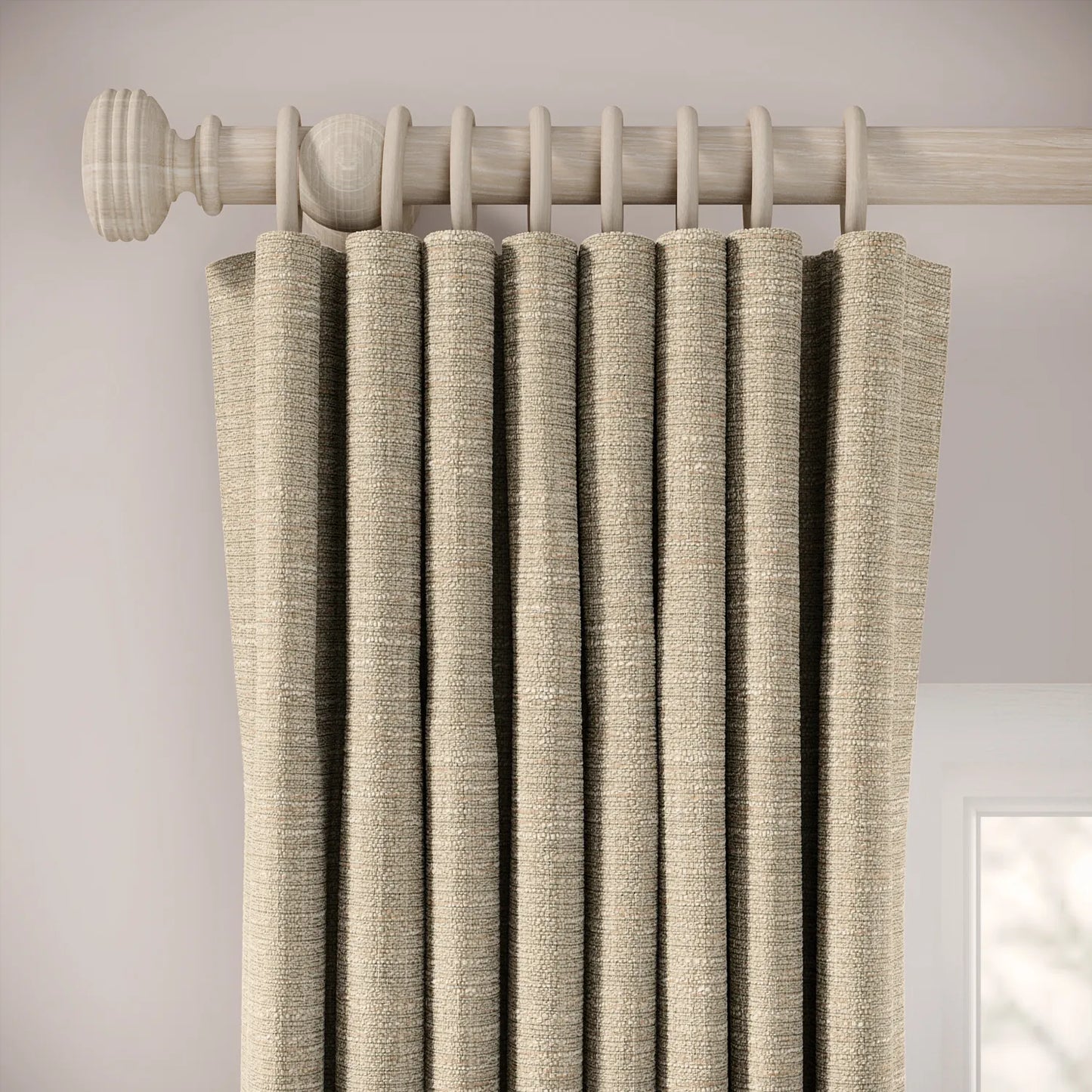 Matchbox Curtains - Eco Boucle - Tabby Cat