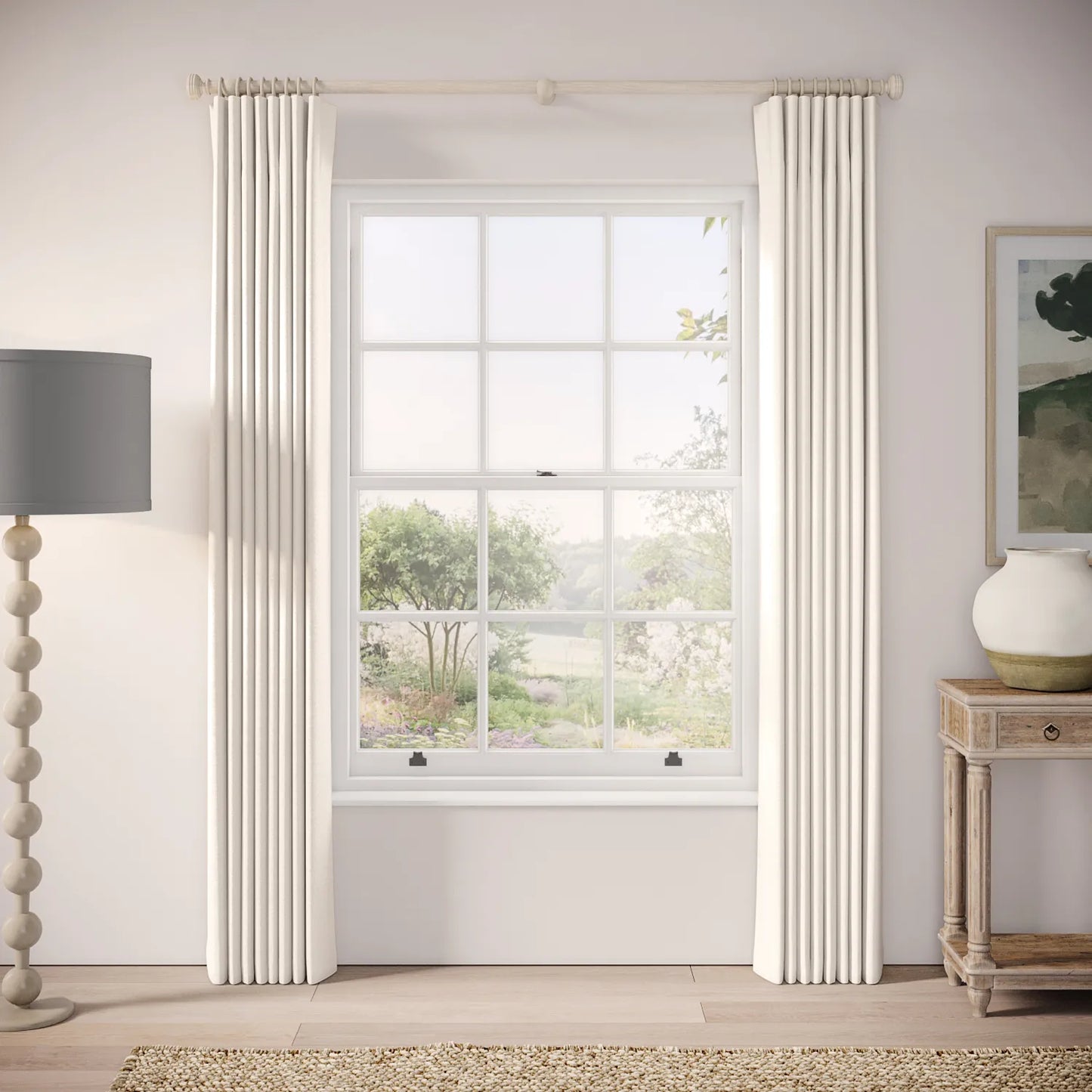 Matchbox Curtains - Linen Blend - Chamonix