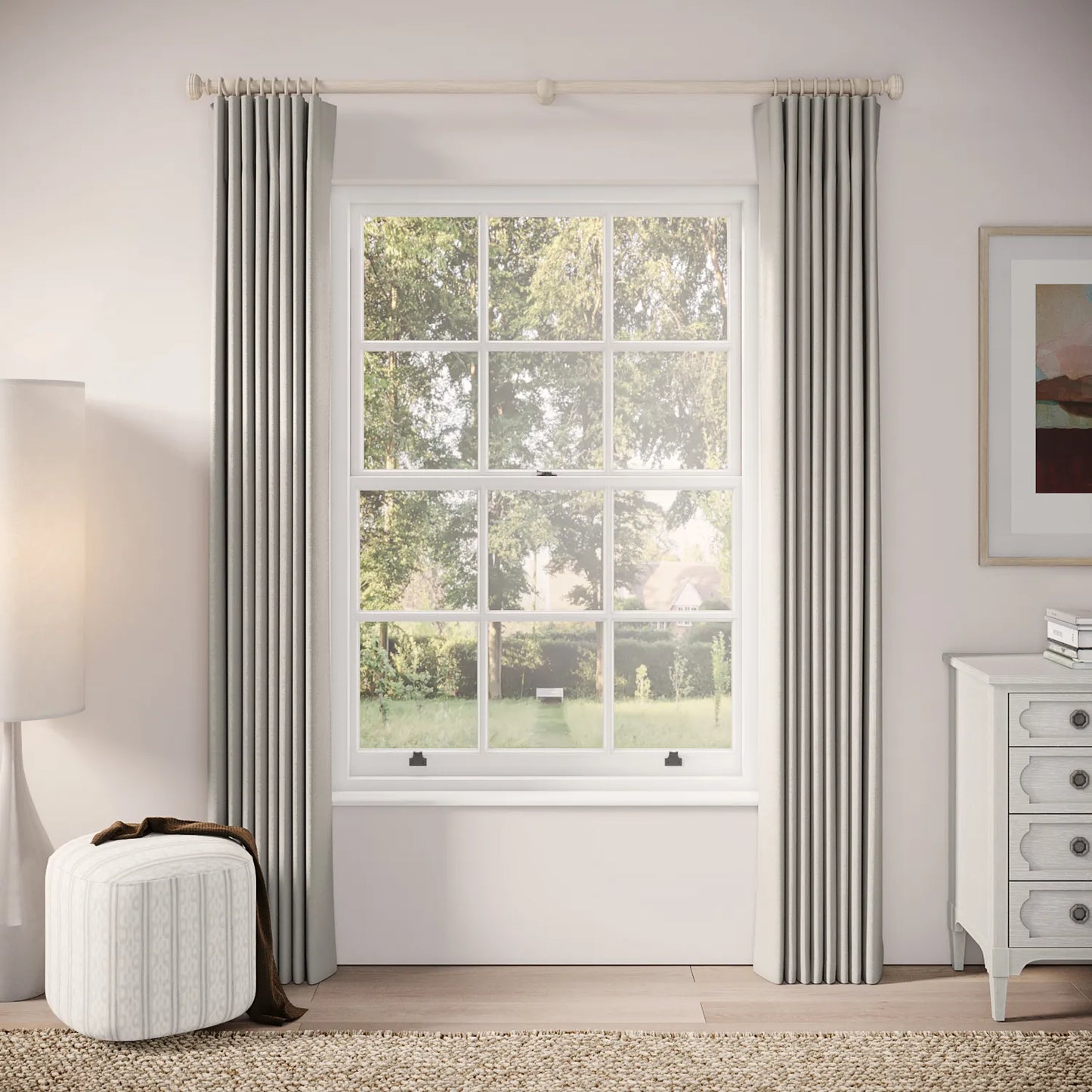 Matchbox Curtains - Linen Blend - Nellie