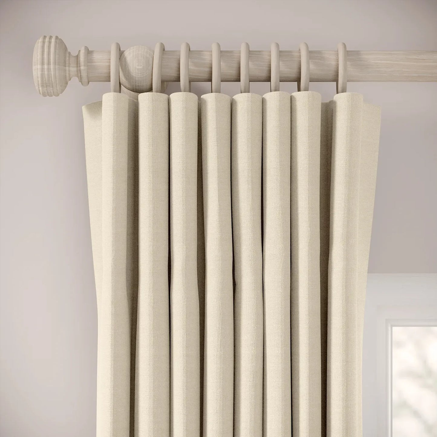 Matchbox Curtains - Pure Linen - Shakespeare