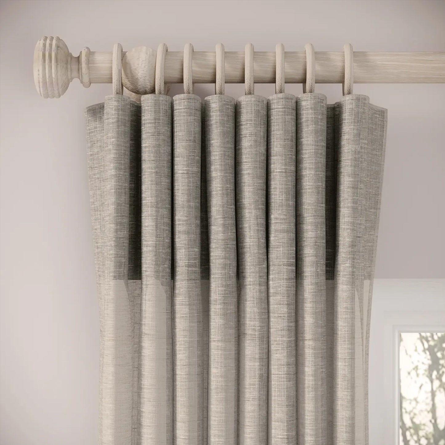 Matchbox Curtains - Slubby Sheer - Hen of the Woods