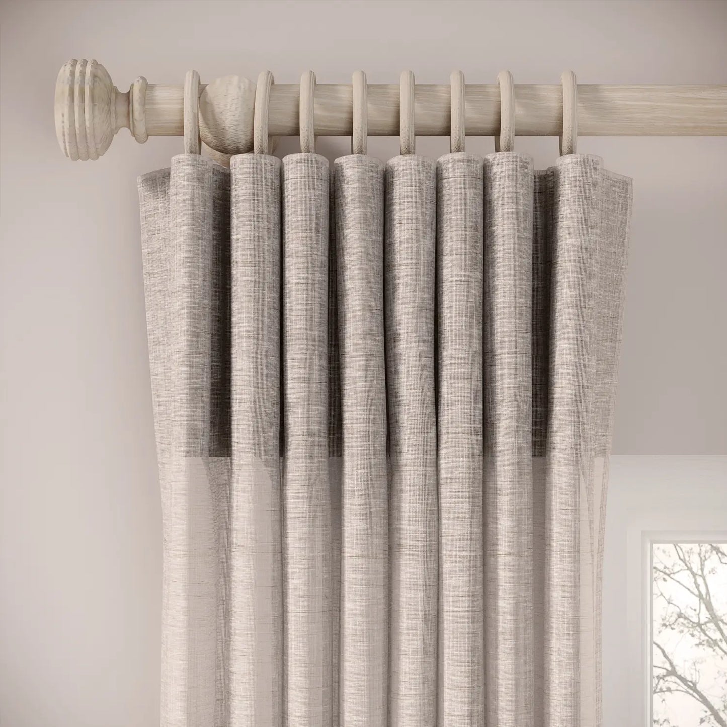 Matchbox Curtains - Slubby Sheer - Tasteful