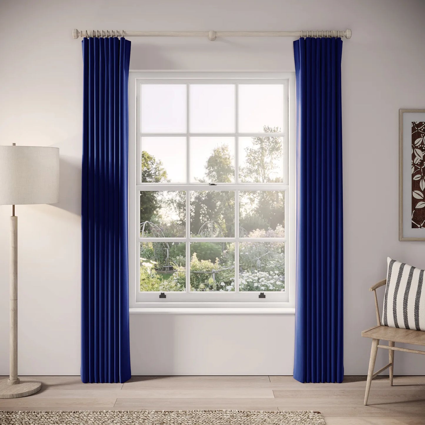 Matchbox Curtains - Soft Velvet - Darling