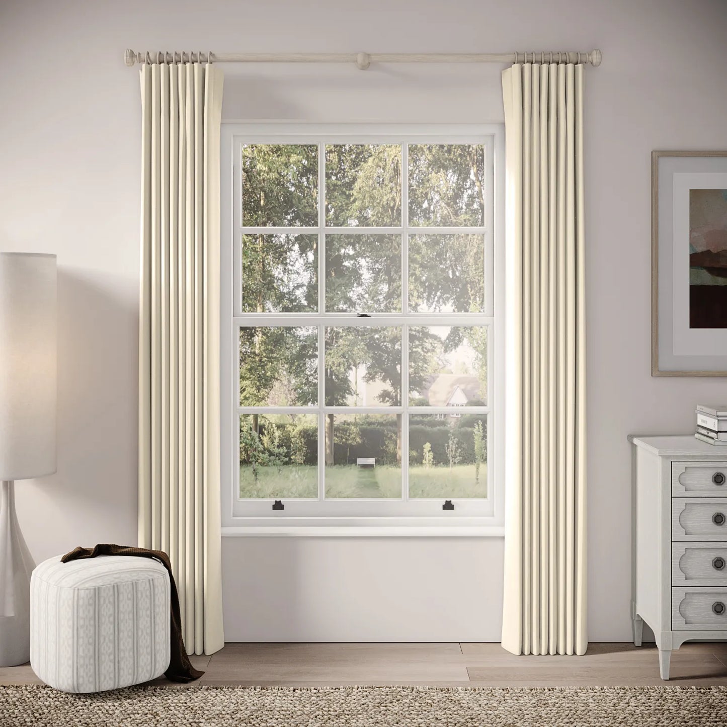 Matchbox Curtains - Soft Velvet - Dover