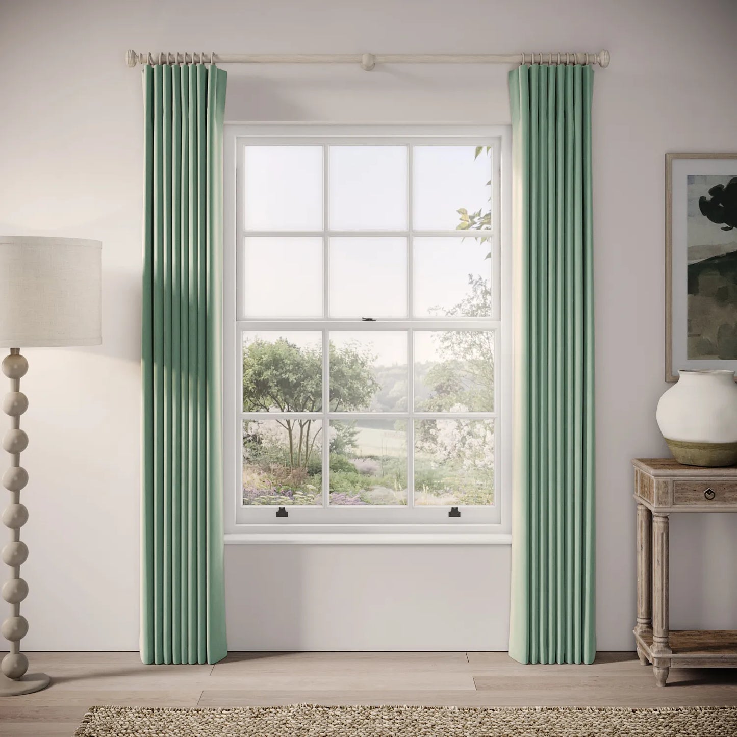 Matchbox Curtains - Soft Velvet - Mid-horizon