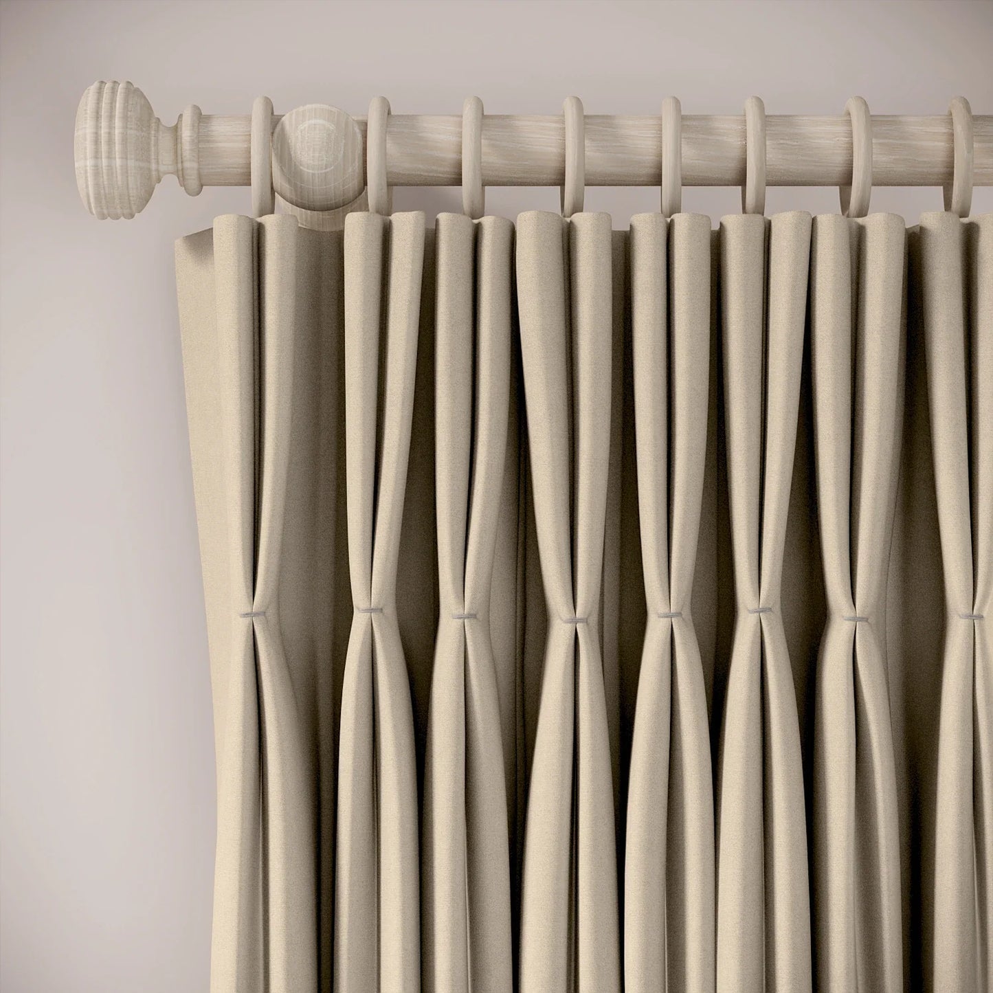 Merlin's Beard Curtains - Brushed Cotton - Mantlepiece