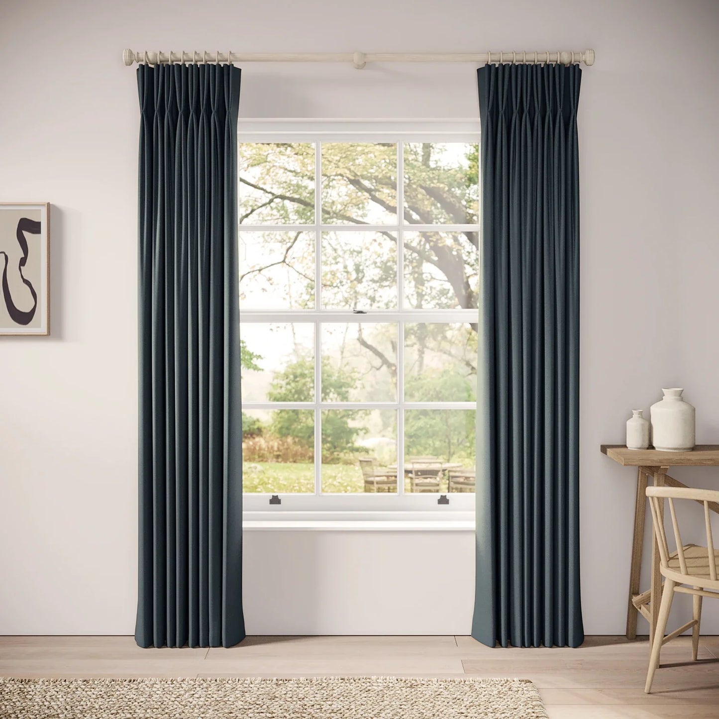 Merlin's Beard Curtains - Brushed Cotton - Master Mariner