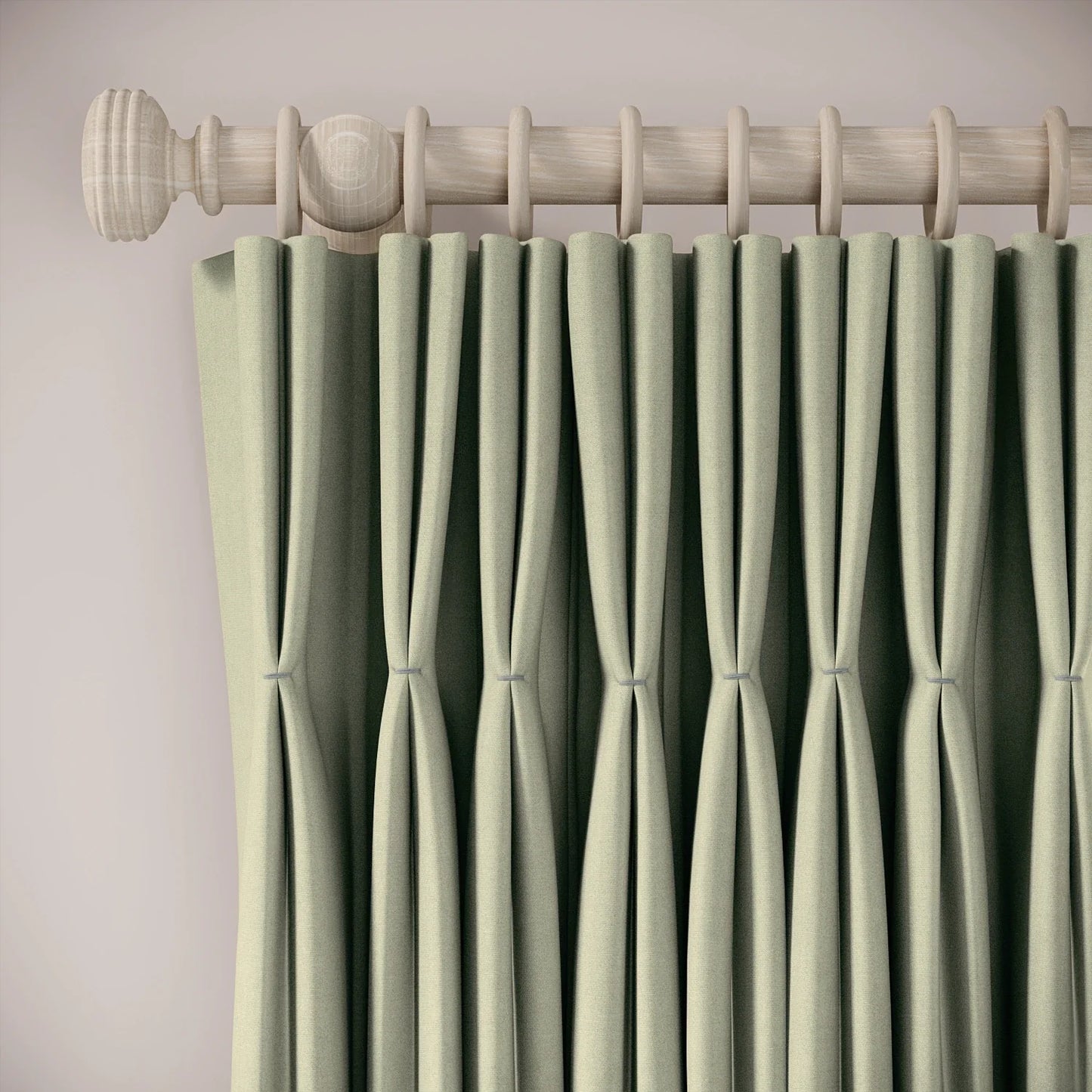 Merlin's Beard Curtains - Brushed Cotton - Robin's Egg