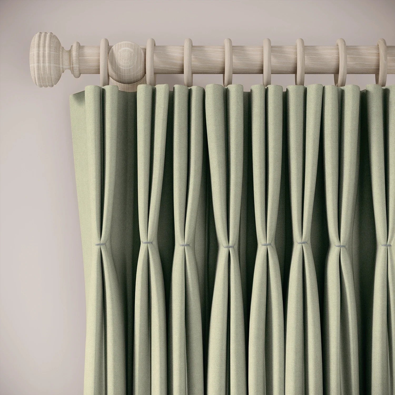 Merlin's Beard Curtains - Brushed Cotton - Robin's Egg