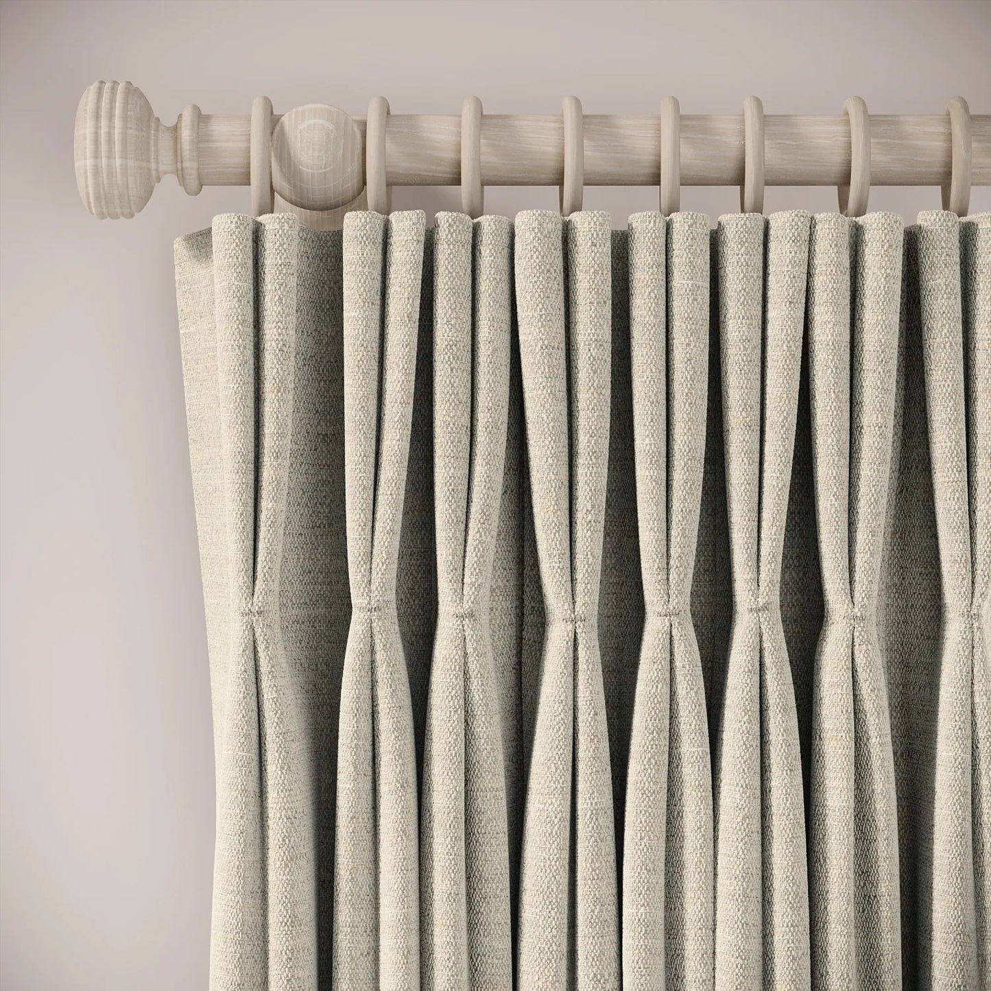 Merlin's Beard Curtains - Eco Boucle - Pebblish