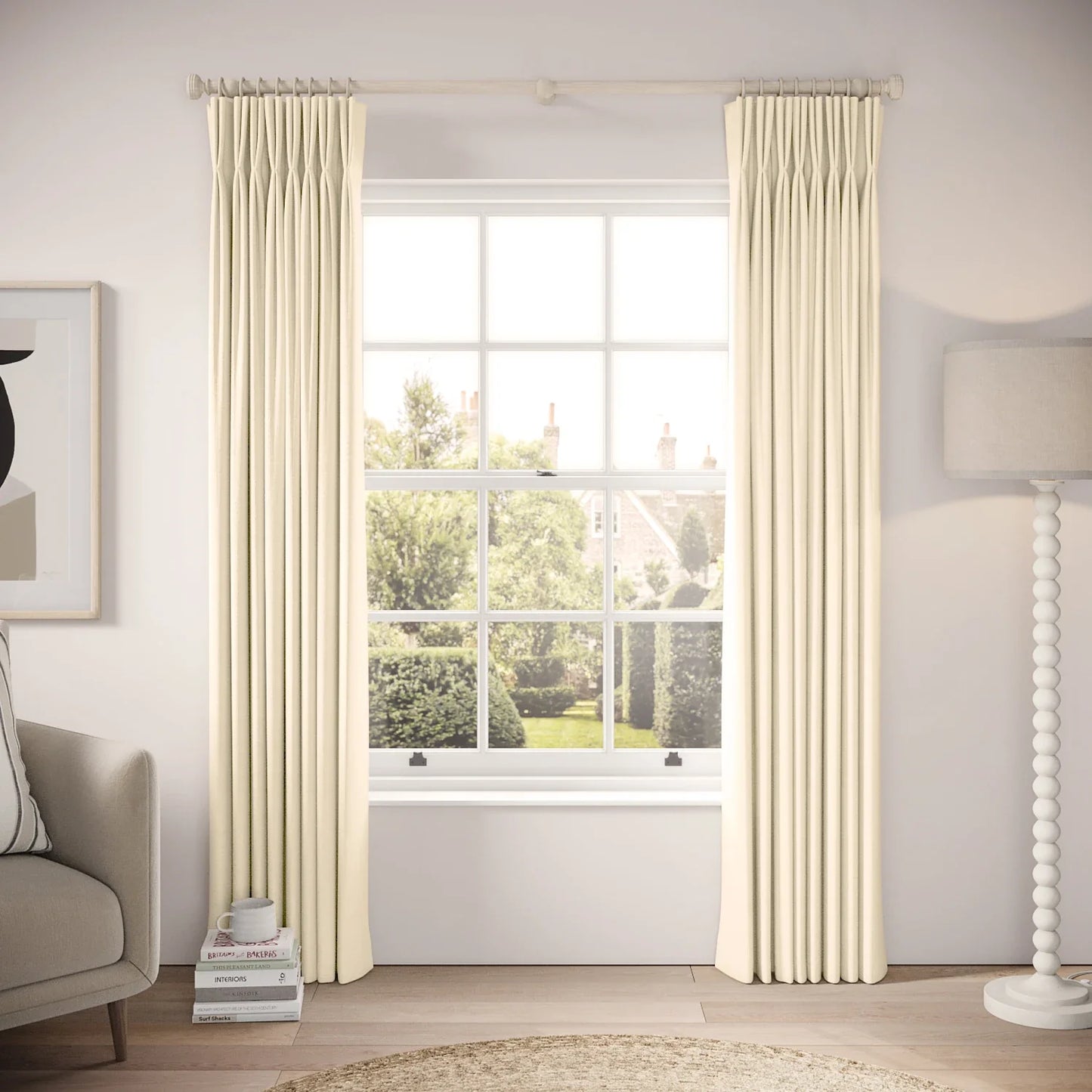 Merlin's Beard Curtains - Pure Linen - Venus de Milo