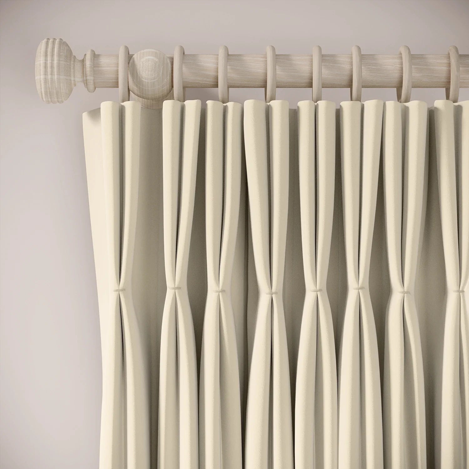 Merlin's Beard Curtains - Soft Velvet - Dover