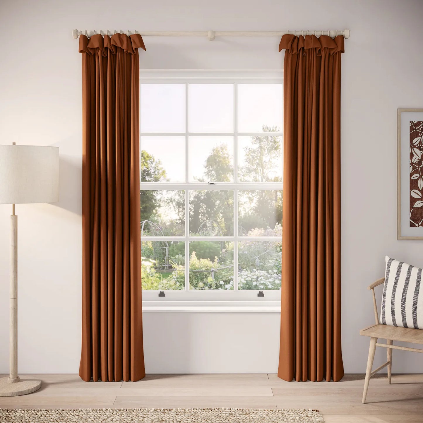 Mrs Twitchit Curtains - Brushed Cotton - Hippie Shake