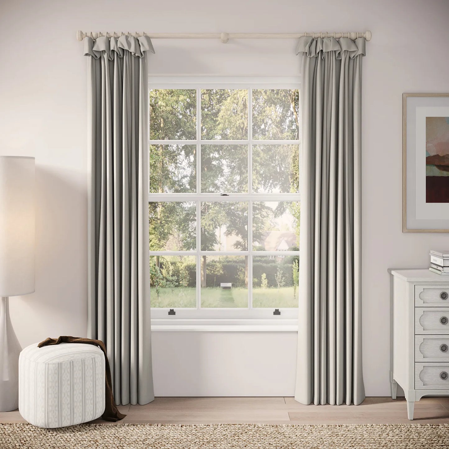 Mrs Twitchit Curtains - Linen Blend - Nellie