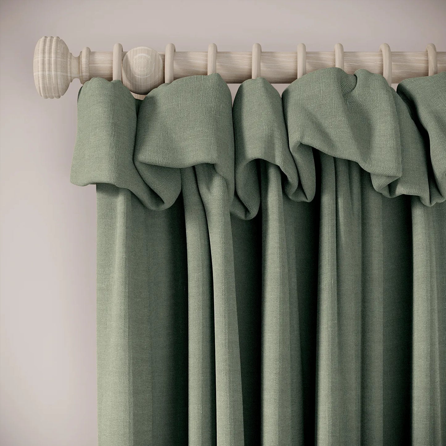 Mrs Twitchit Curtains - Pure Linen - Barmouth