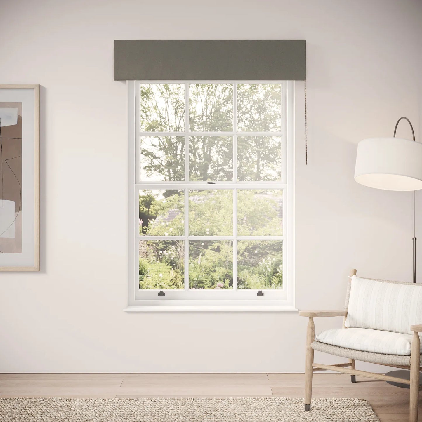 Neat Freak Blind - Brushed Cotton - Stratus