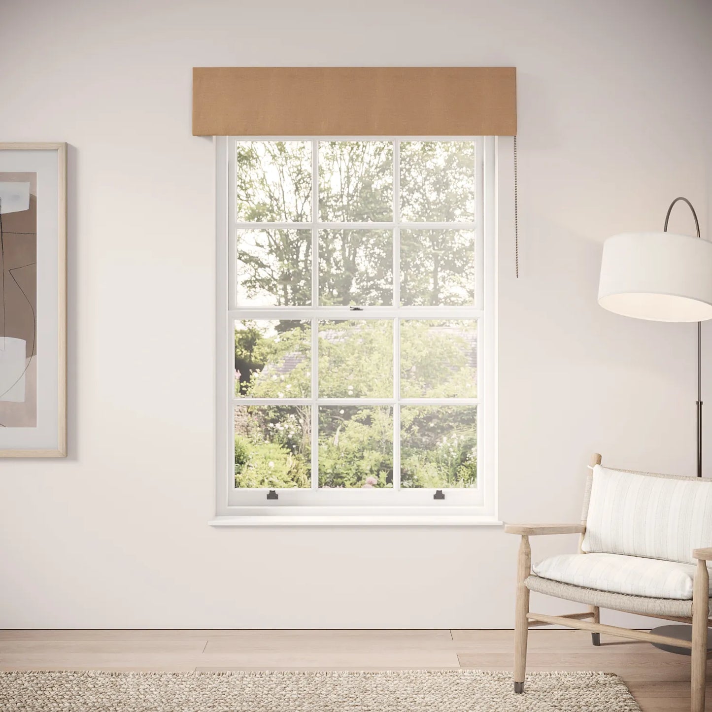 Neat Freak Blind - Pure Linen - Dust Bunny
