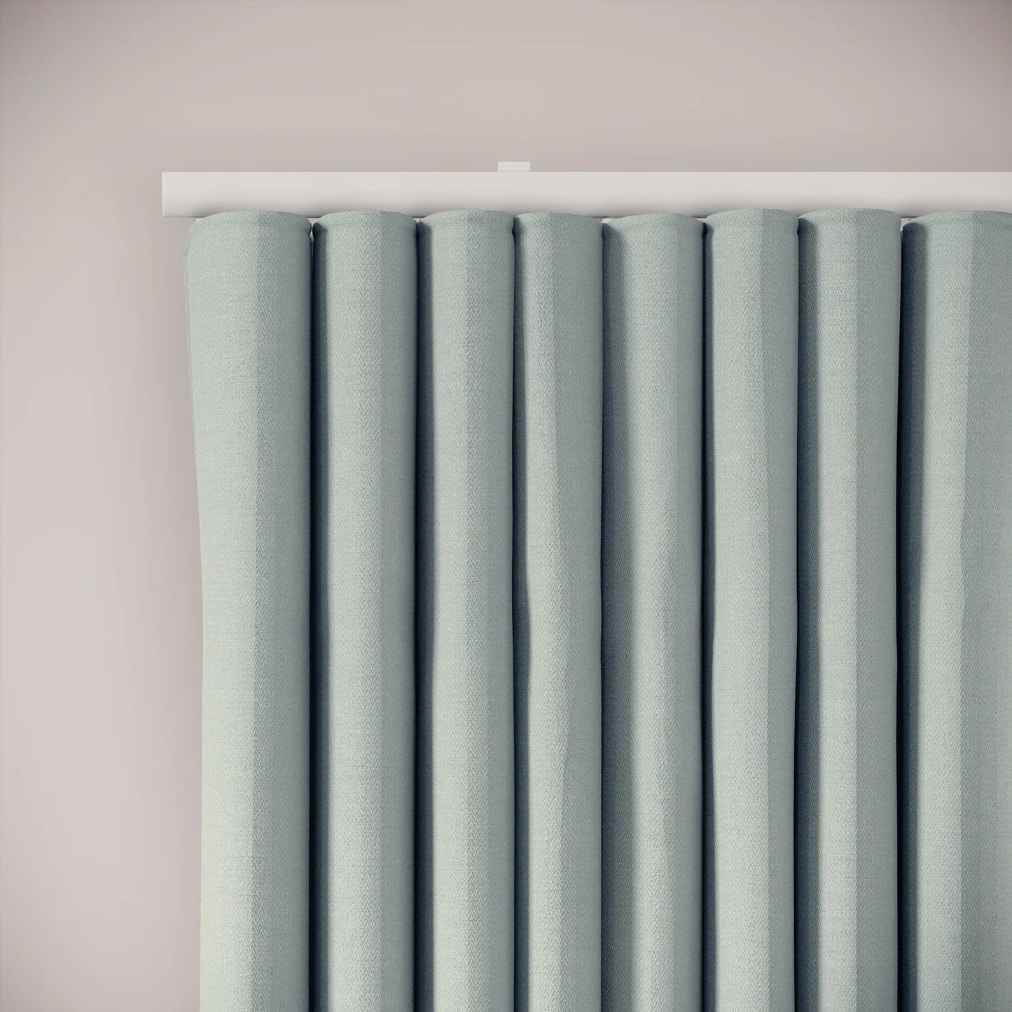 Porthcawl Curtains - Linen Blend - Cirrus