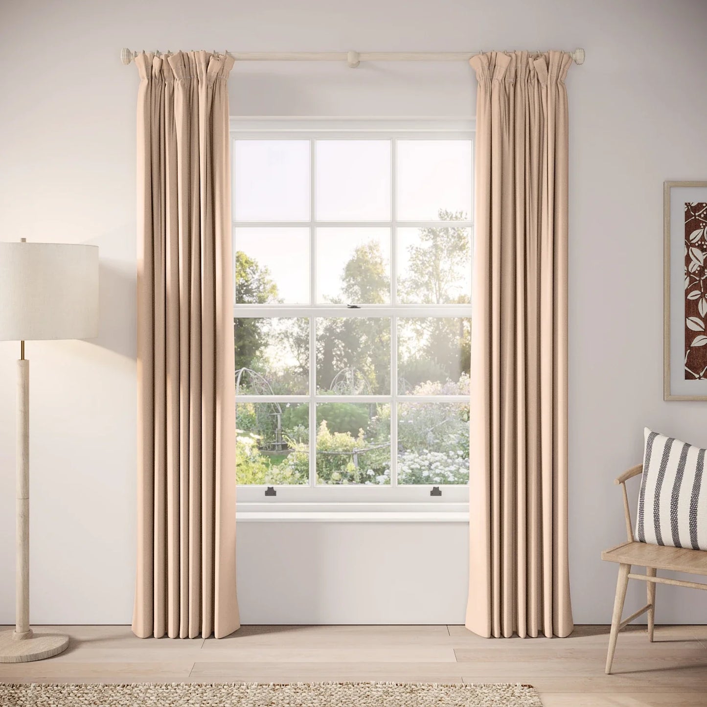 Veg Patch Curtains - Brushed Cotton - Girl Gang