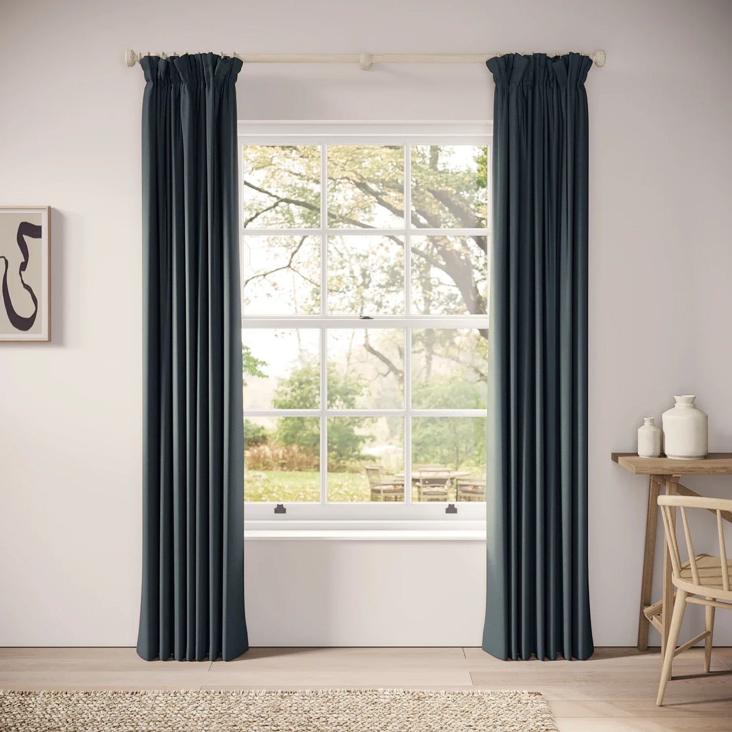 Veg Patch Curtains - Brushed Cotton - Master Mariner