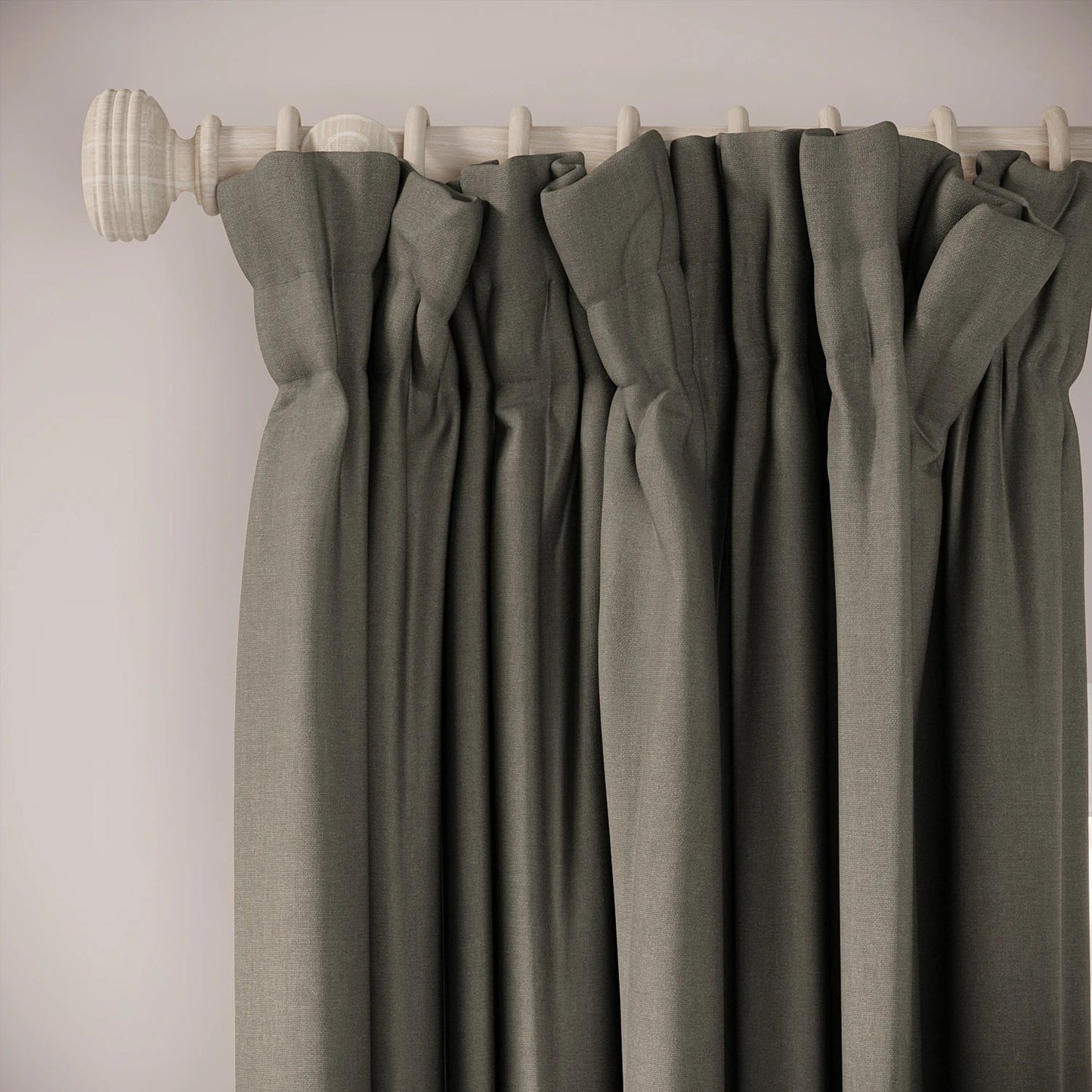 Veg Patch Curtains - Brushed Cotton - Stratus