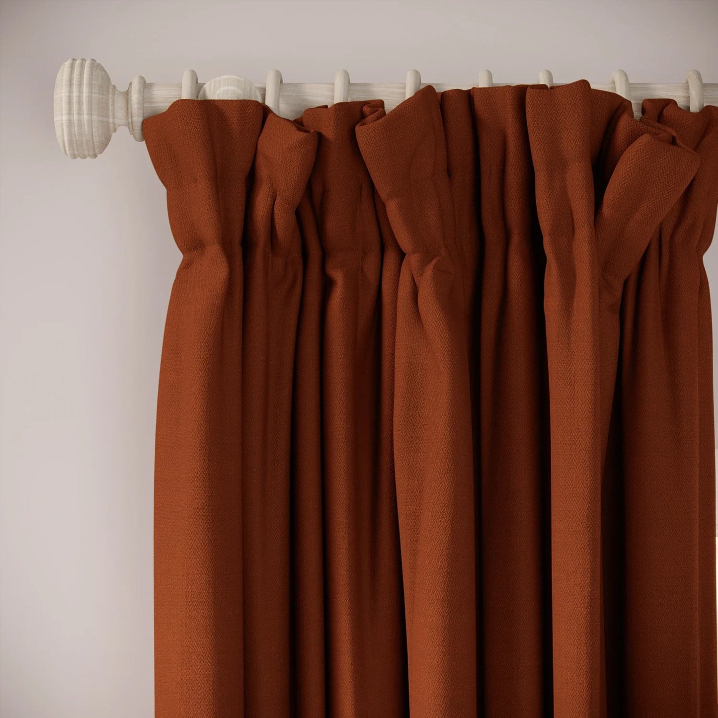Veg Patch Curtains - Linen Blend - Flare