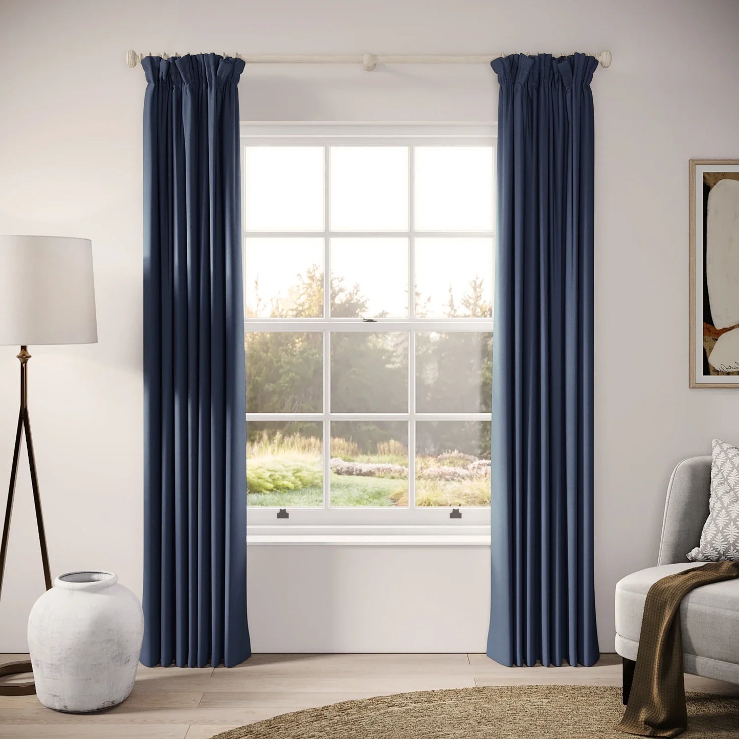 Veg Patch Curtains - Linen Blend - Jolene