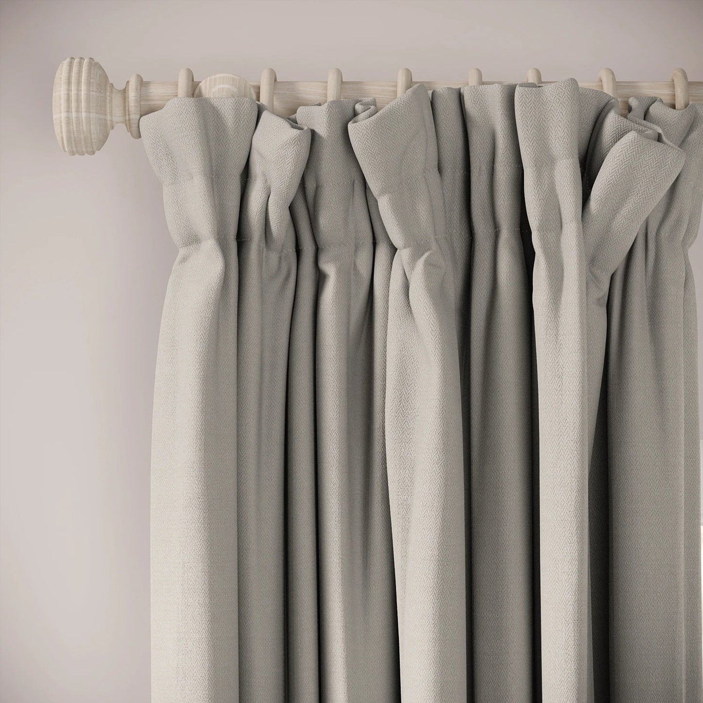 Veg Patch Curtains - Linen Blend - Nellie