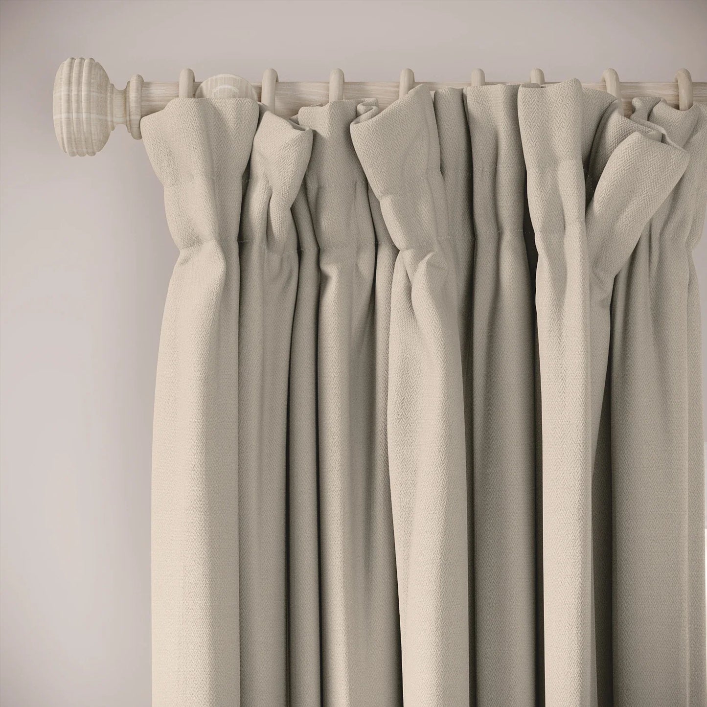 Veg Patch Curtains - Linen Blend - Skimming