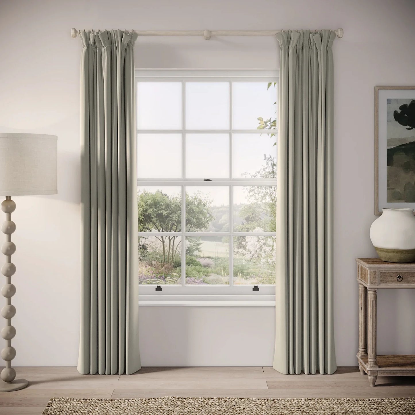 Veg Patch Curtains - Soft Velvet - Cornish