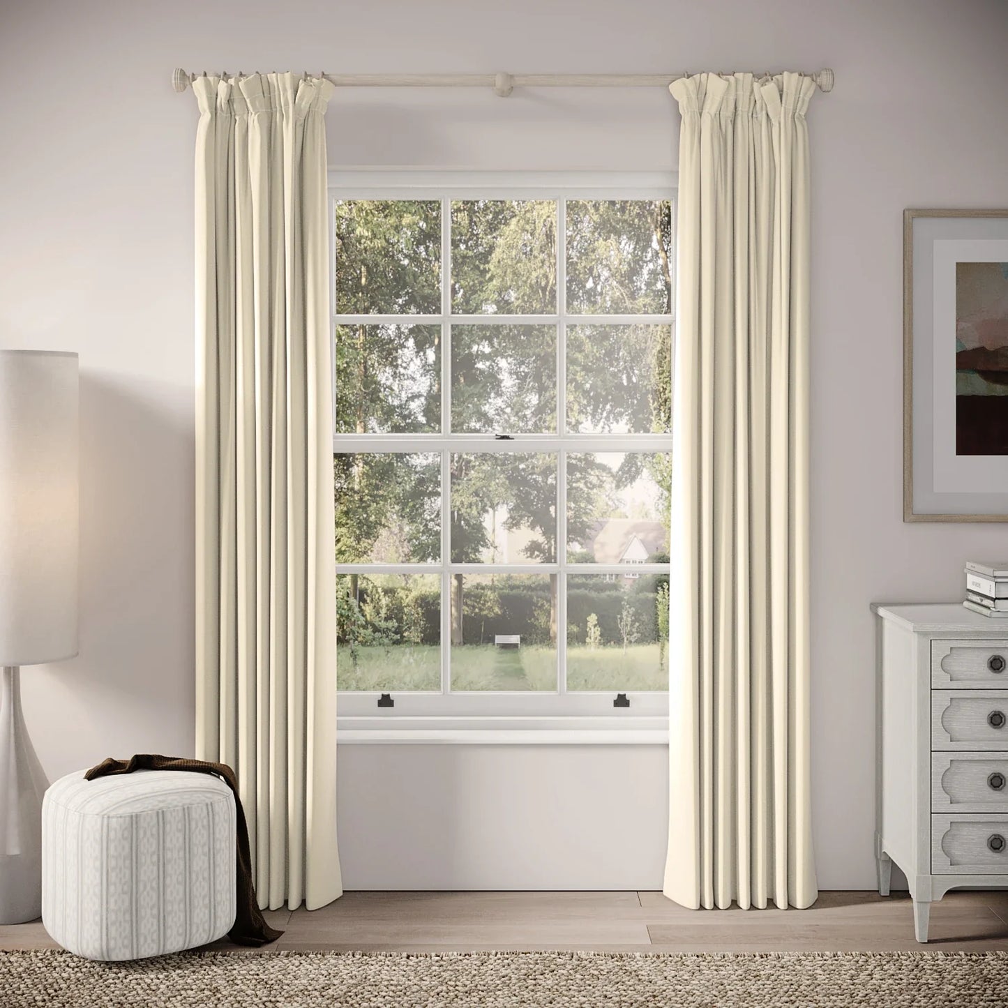 Veg Patch Curtains - Soft Velvet - Dover