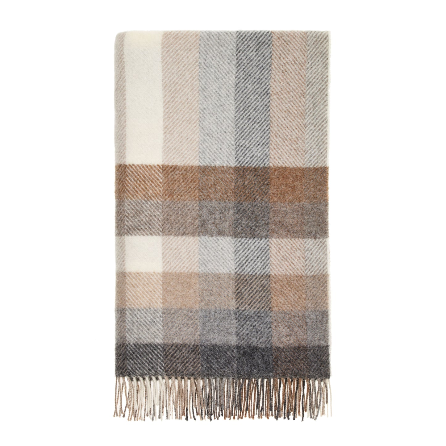 Woodale Wool Throw - Natural