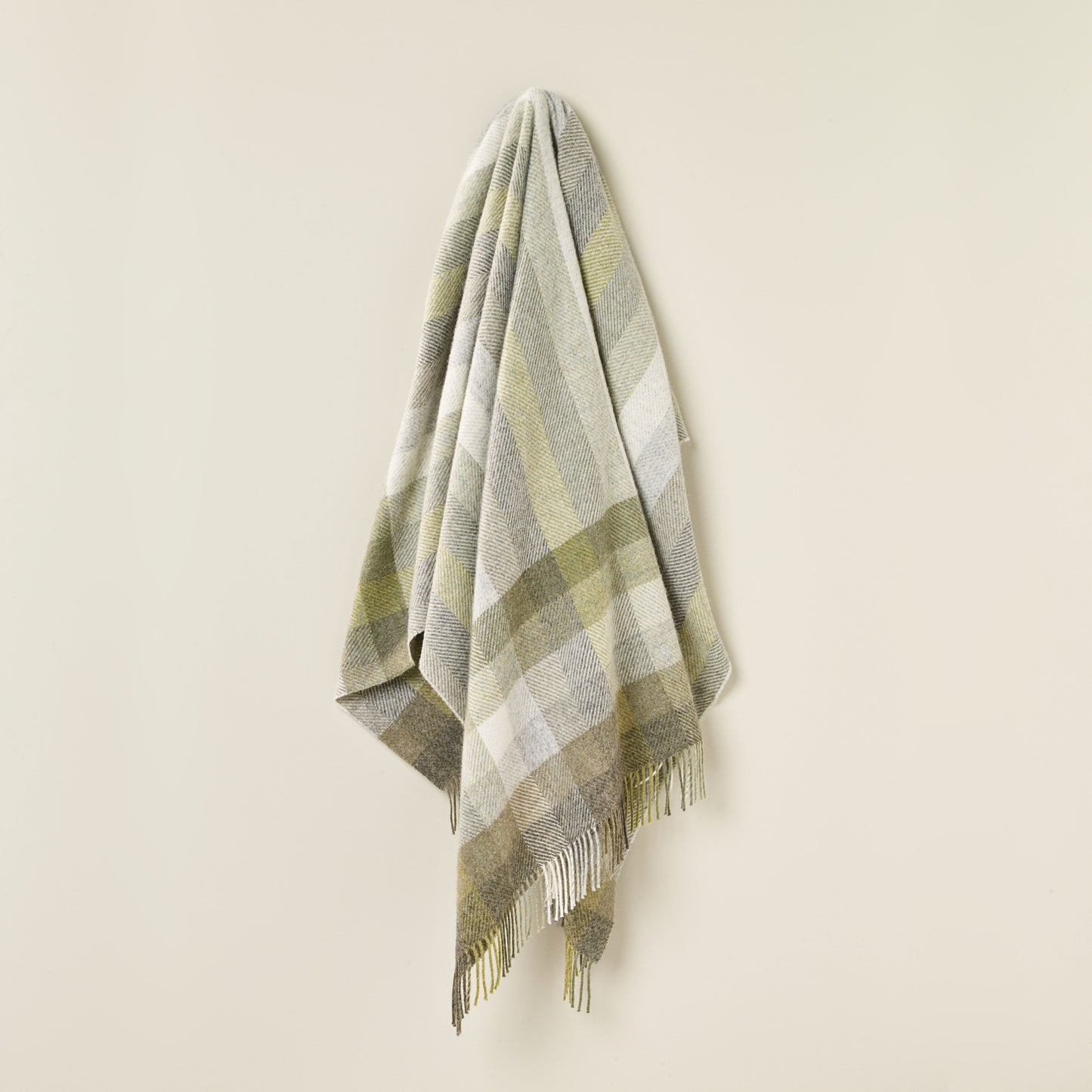 Woodale Wool Throw - Olive