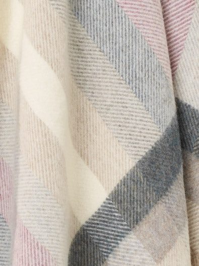 Woodale Wool Throw - Heather