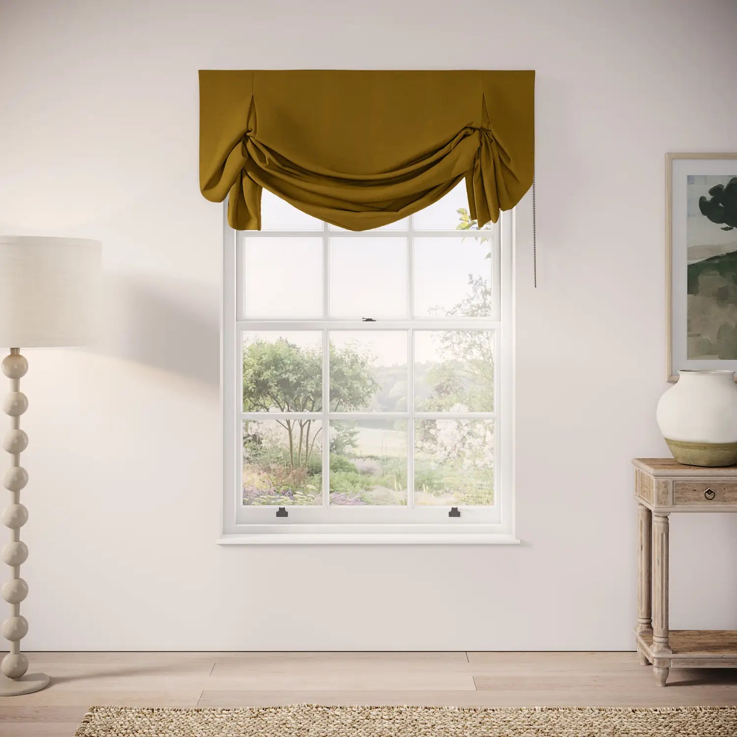 Big Smoke Blind - Pure Linen - Cezanne