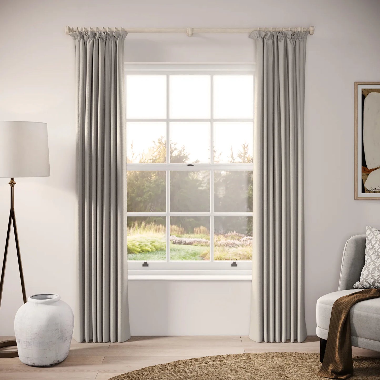 Cwtch Curtains - Eco Weave - Grandmama