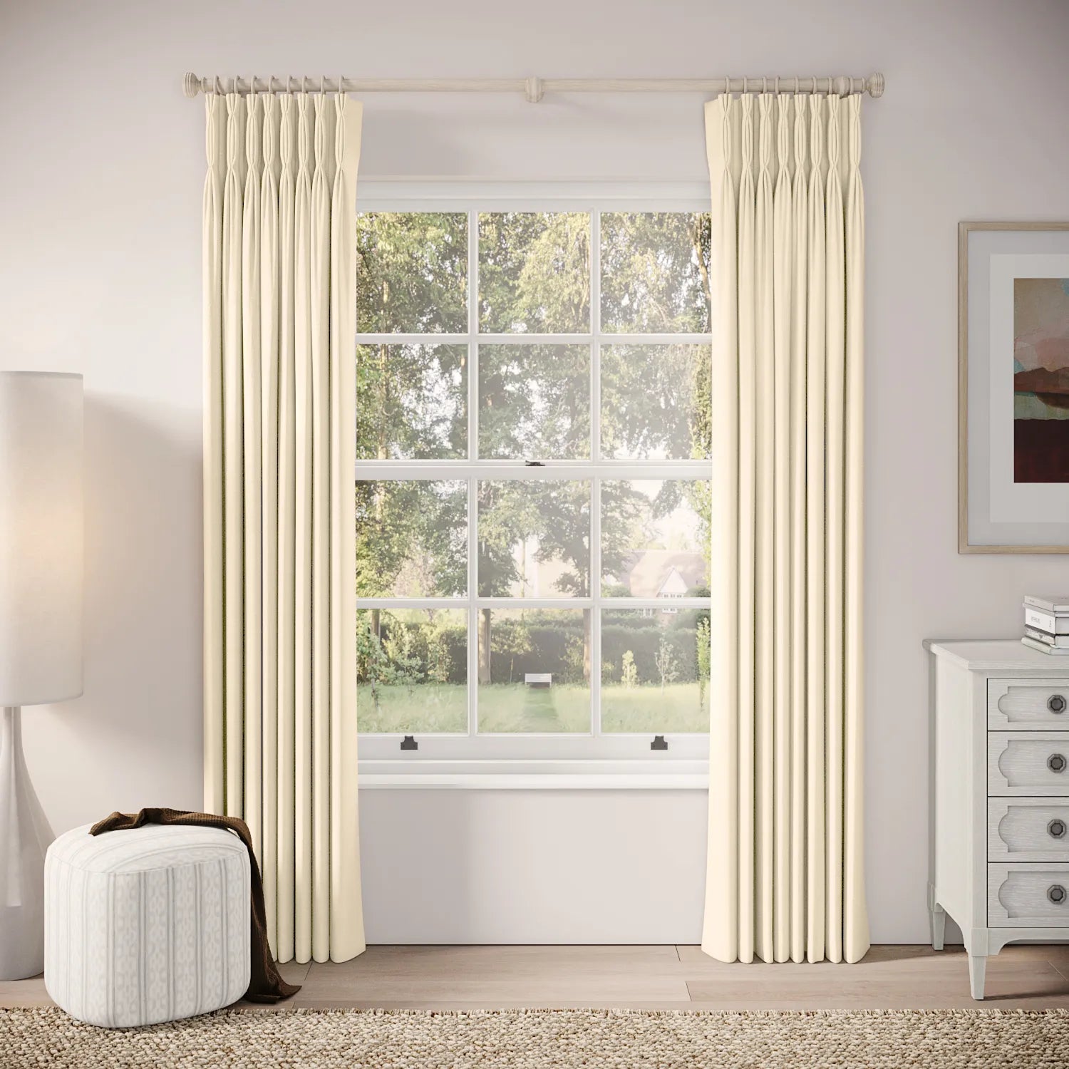Double Dutch Curtains - Pure Linen - Venus de Milo