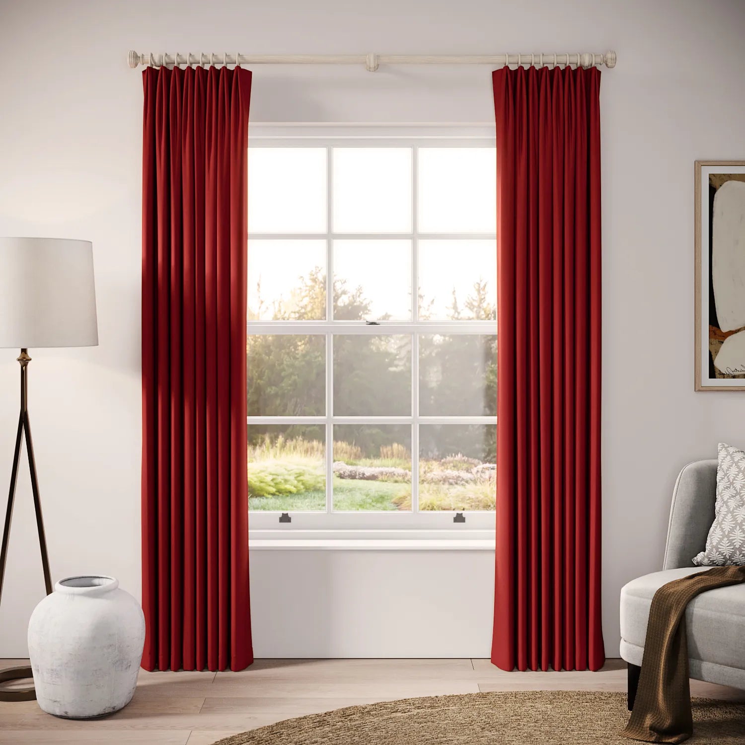 Fido Curtains - Brushed Cotton - Throne Room
