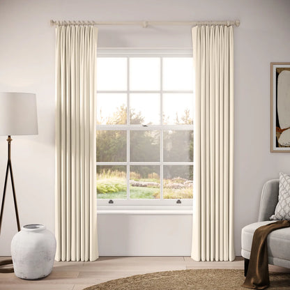 Fido Curtains - Linen Blend - Half Shell