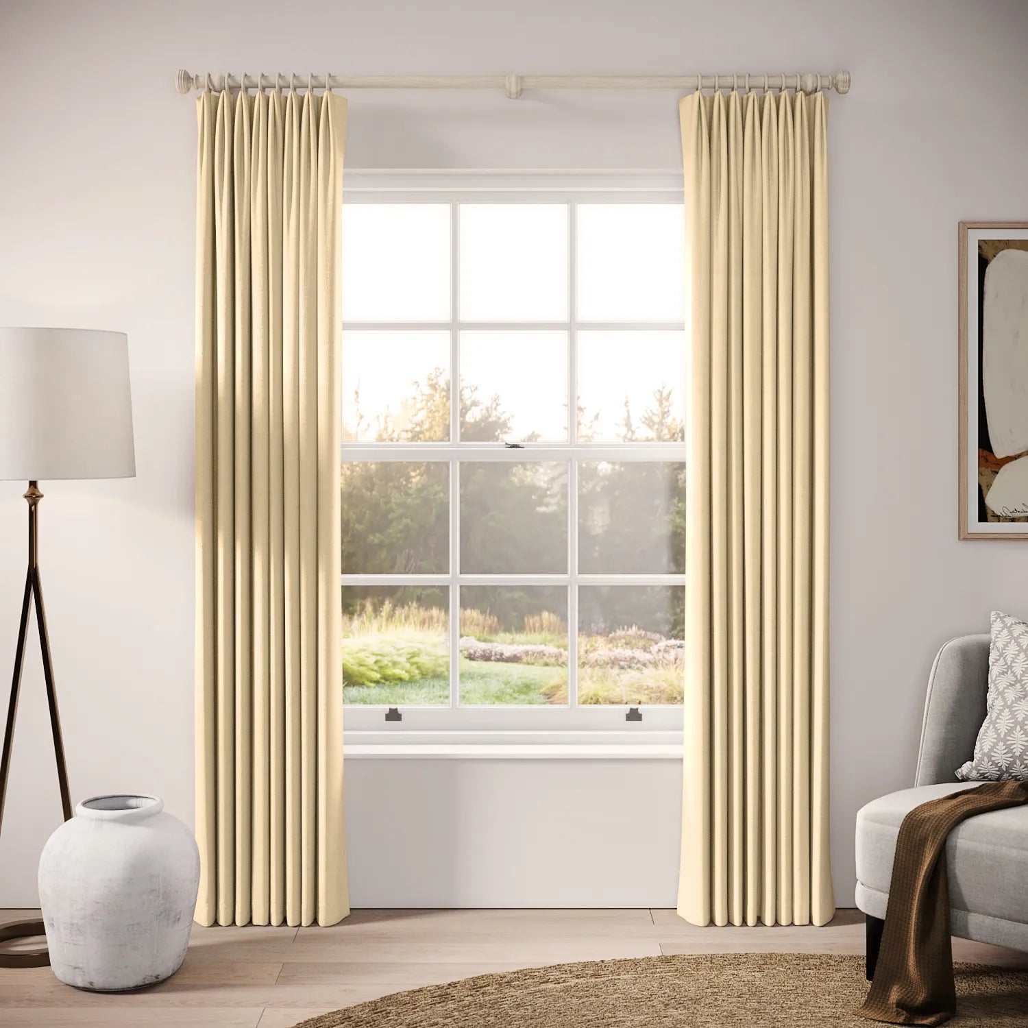Fido Curtains - Pure Linen - Overnight Oats