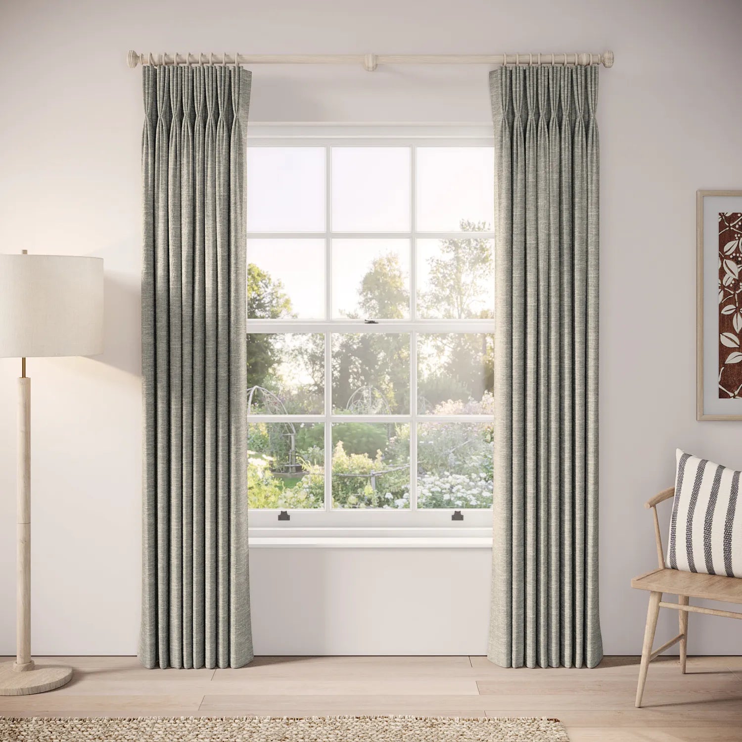 His Nibs Curtains - Eco Boucle - Brecon